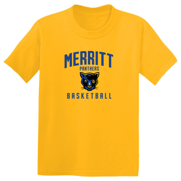Merritt College Gold Youth PosiCharge Competitor Tee Thumbnail