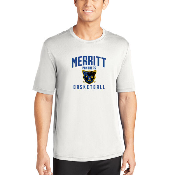 Merritt College White PosiCharge Competitor Tee Thumbnail