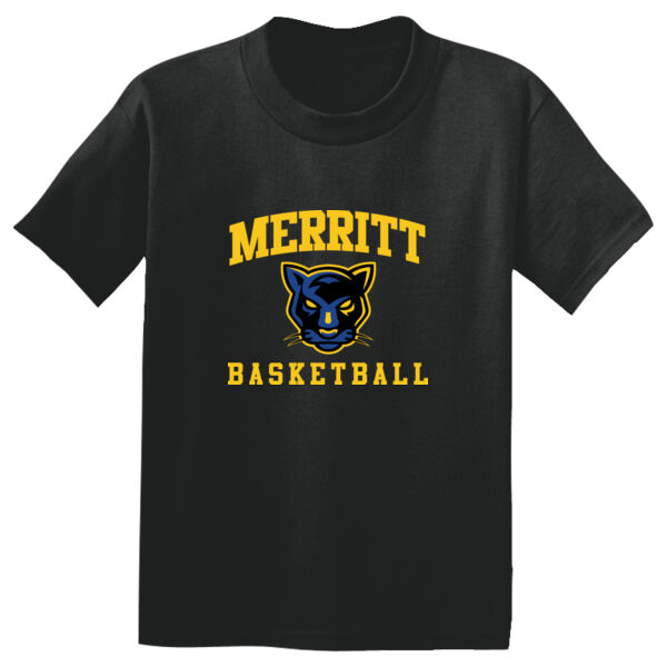 Merritt College Black Youth PosiCharge Competitor Tee Thumbnail