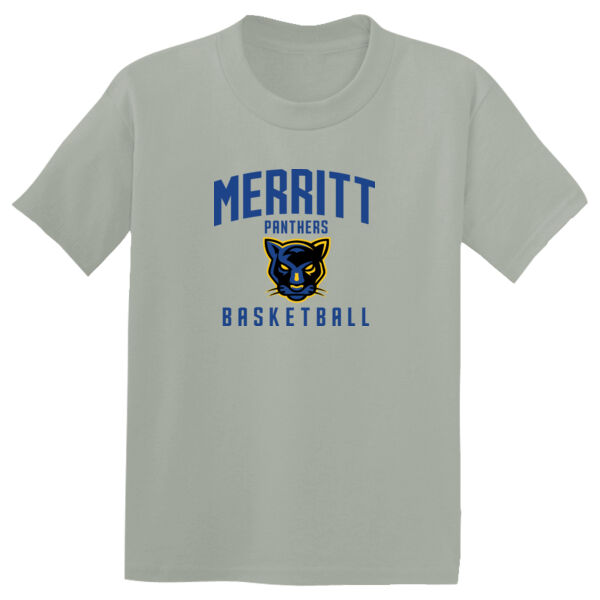 Merritt College Grey Youth PosiCharge Competitor Tee Thumbnail
