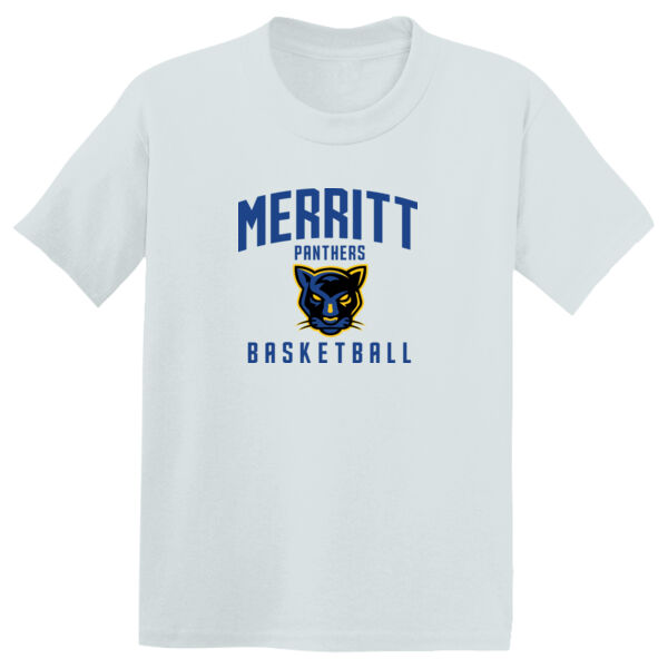 Merritt College White Youth PosiCharge Competitor Tee Thumbnail
