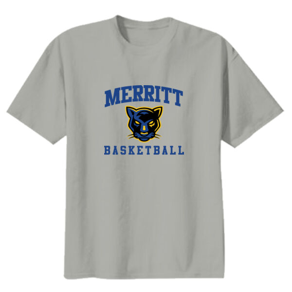 Merritt College Grey Youth Heavy Cotton 100% Cotton T Shirt Thumbnail