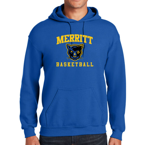 Merritt College Royal Heavy Blend Hooded Sweatshirt Thumbnail