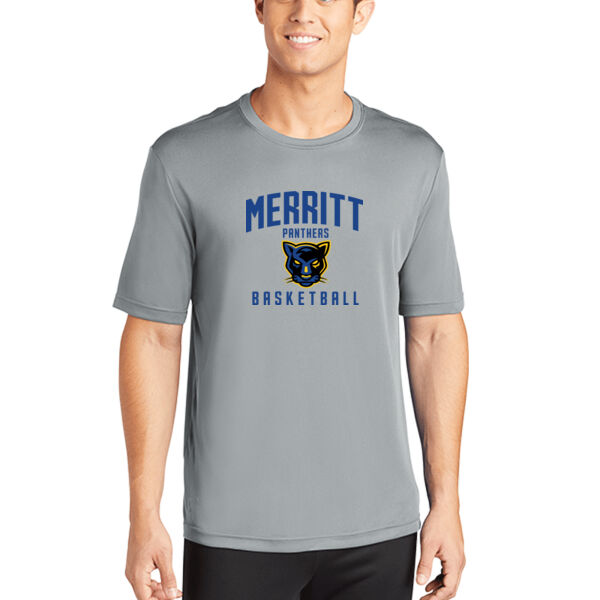 Merritt College Grey PosiCharge Competitor Tee Thumbnail
