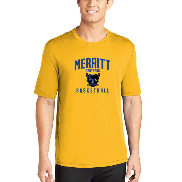 Merritt College Gold PosiCharge Competitor Tee Thumbnail