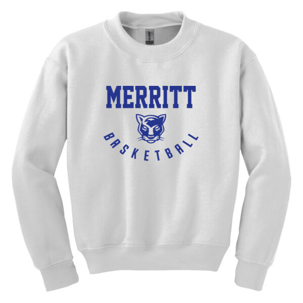 Merritt College Youth Heavy Blend Crewneck Sweatshirt Thumbnail