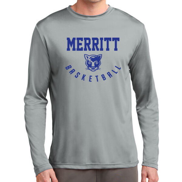 Merritt College Long Sleeve PosiCharge Competitor Tee Thumbnail